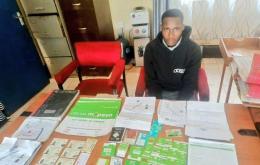 Sim Swap suspect Emmanuel Kiprono.